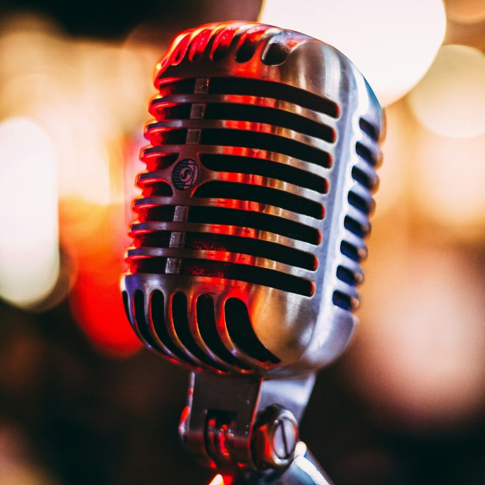 Live-Gesang Mikrofon